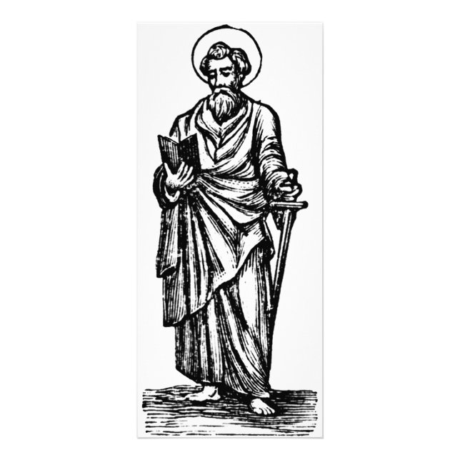 Saint Paul Apostle an die Andern Werbekarte (Vorne)