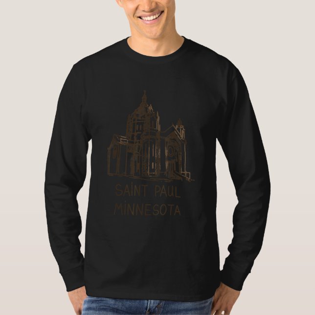Saint Paul City Minnesota souvenir   for men women T-Shirt (Vorderseite)