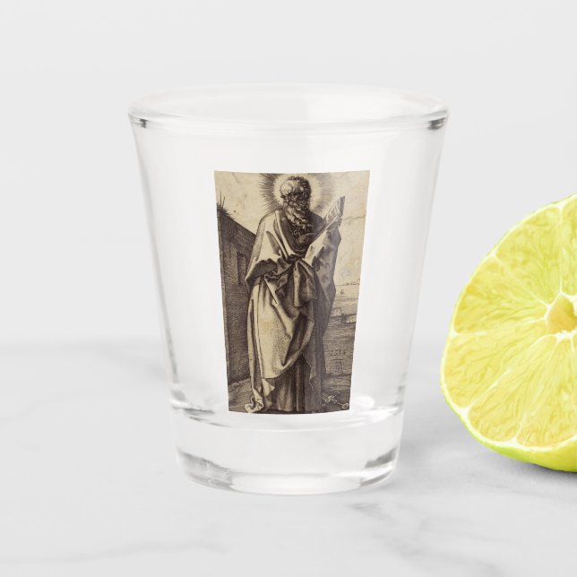 Saint Paul der Apostel Schnapsglas (Vorderseite)