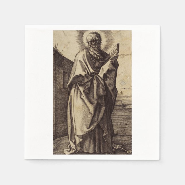 Saint Paul der Apostel Serviette (Vorderseite)