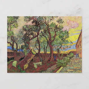 Saint Paul Hospital and Garden by Vincent van Gogh Postkarte