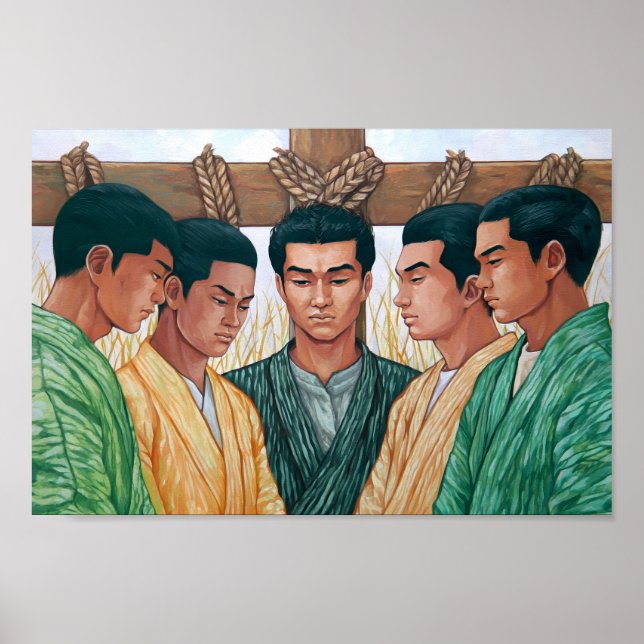 Saint Paul Miki and the Witnesses of the Cross Poster (Vorne)