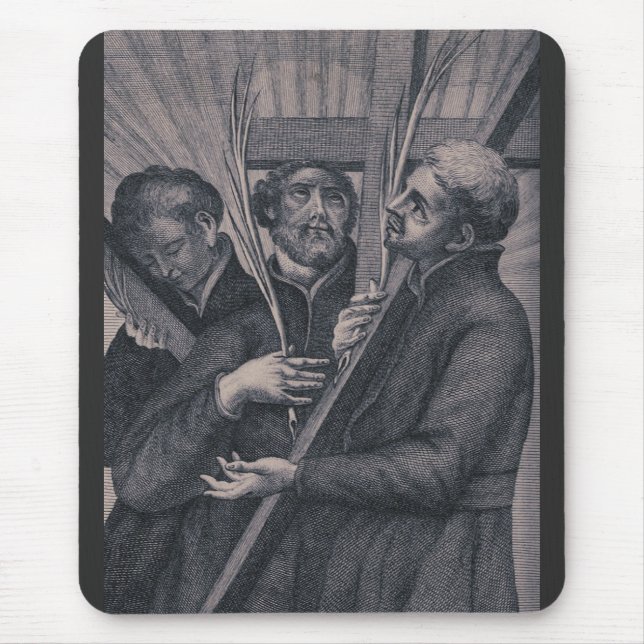 Saint Paul Miki Japanisch Katholische Evangelien Mousepad (Vorne)