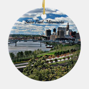 Saint Paul, Minnesota City Keramikornament
