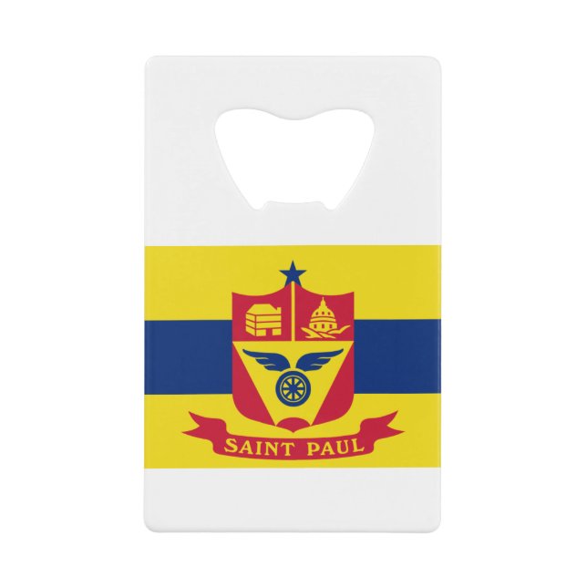Saint Paul Minnesota Geldbeutel Flaschenöffner (Vorderseite)