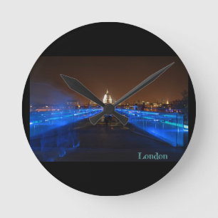 Saint Paul-NachtWanduhr Runde Wanduhr