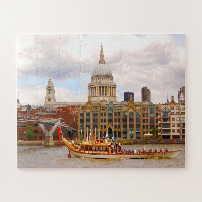 Saint Paul's Cathedral London. Puzzle (Horizontal)