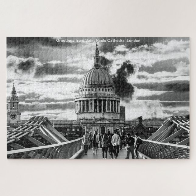 Saint Pauls Kathedrale London Jigsaw Puzzle (Horizontal)