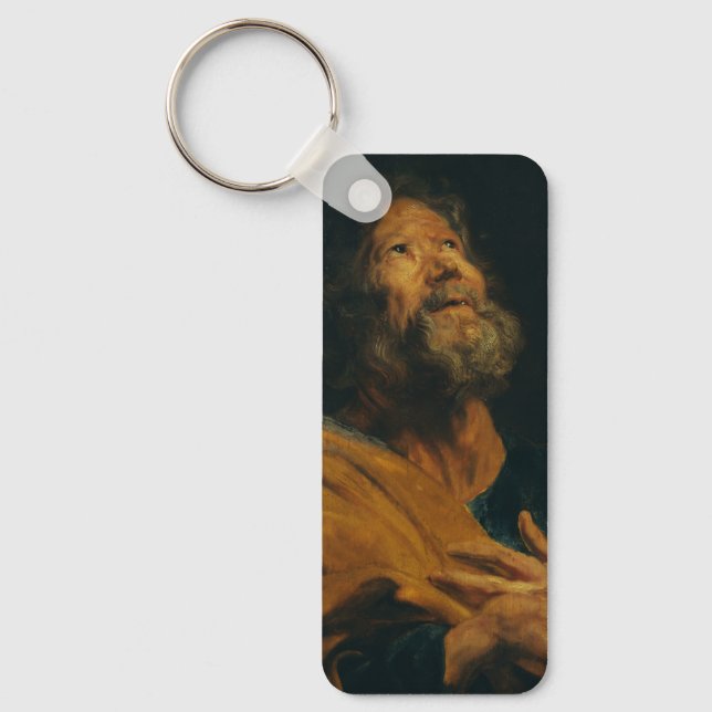 Saint Peter von Antoon van Dyck Schlüsselanhänger (Vorderseite)