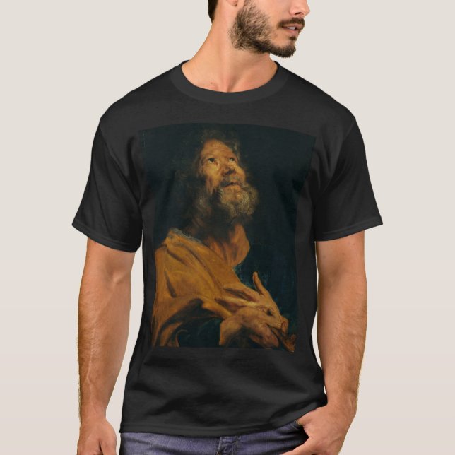 Saint Peter von Antoon van Dyck T-Shirt (Vorderseite)