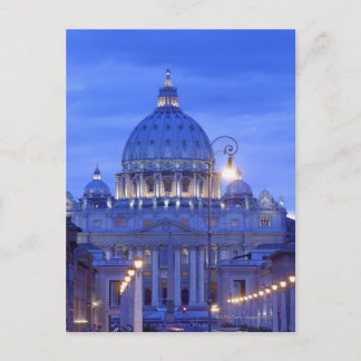Saint Peters bascillia Abend Dusk Blick Postkarte