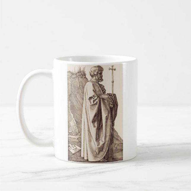 Saint Philip der Apostel von Albrecht Dürer Kaffeetasse (Links)
