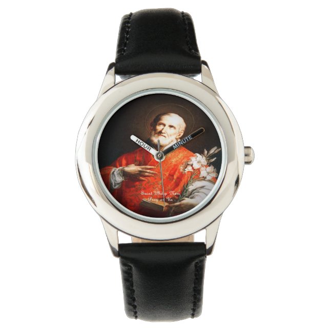 Saint Philip Neri Armbanduhr (Vorderseite)