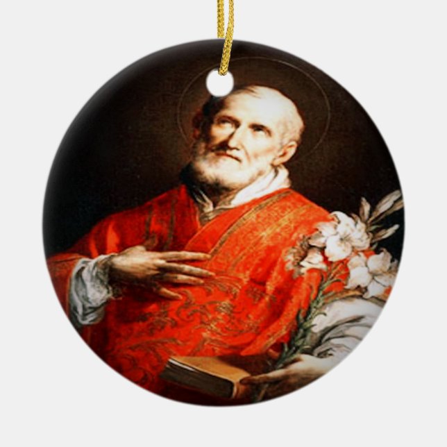 Saint Philip Neri Keramik Ornament (Vorne)