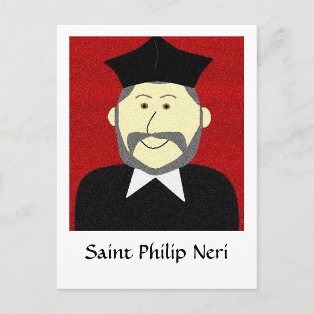 Saint Philip Neri Postkarte (Vorderseite)