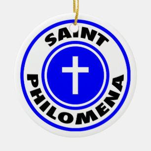 Saint Philomena Keramikornament