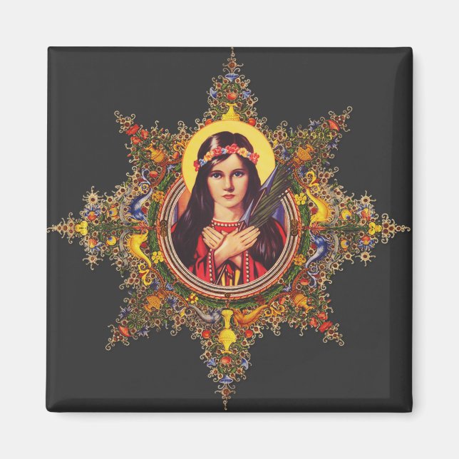 Saint Philomena Magnet (Vorne)
