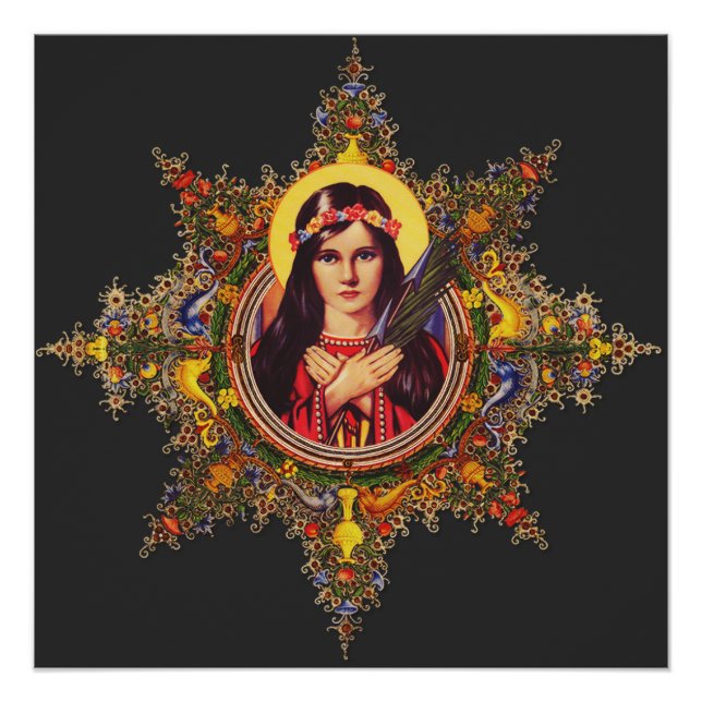 Saint Philomena Poster (Vorderseite)