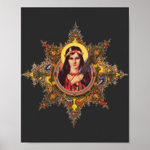 Saint Philomena Poster