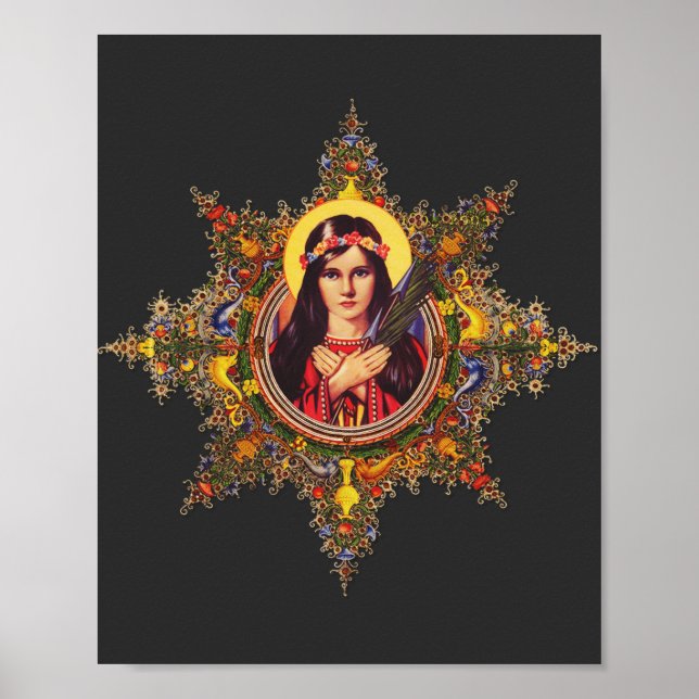 Saint Philomena Poster (Vorne)
