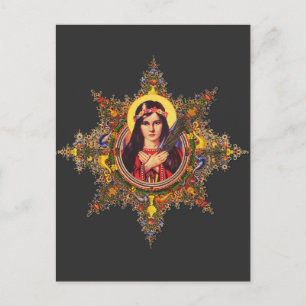 Saint Philomena Postkarte