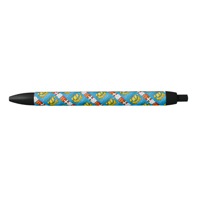 Saint Pierre und Miquelon Flag Ballpoint Pen Kugelschreiber (Vorderseite)