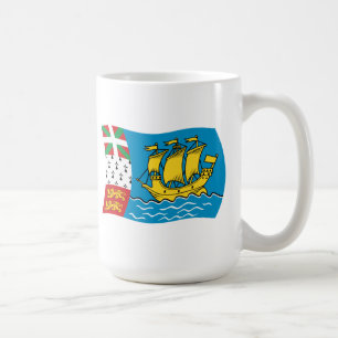 Saint-Pierre-und-Miquelon-Flagge Becher Kaffeetasse