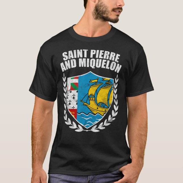 Saint Pierre und Miquelon T-Shirt (Vorderseite)