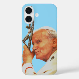 Saint Pope John Paul II iPhone 16 Hülle