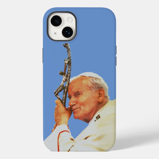 Saint Pope John Paul II Case-Mate iPhone Hülle (Rückseite)
