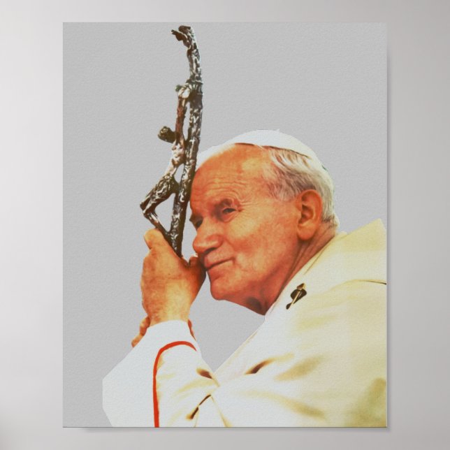 Saint Pope John Paul II Poster (Vorne)