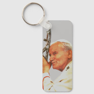 Saint Pope John Paul II Schlüsselanhänger