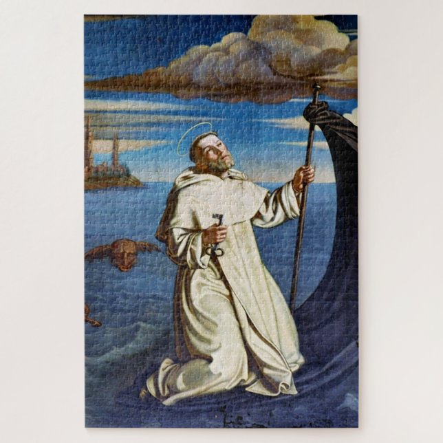 Saint Raymond von Penyafort Puzzle (Vertikal)