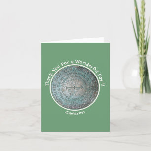 Saint Regis Mountain USGS Benchmark Party Items Dankeskarte