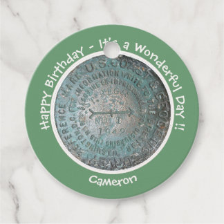 Saint Regis Mountain USGS Benchmark Party Items Geschenkanhänger