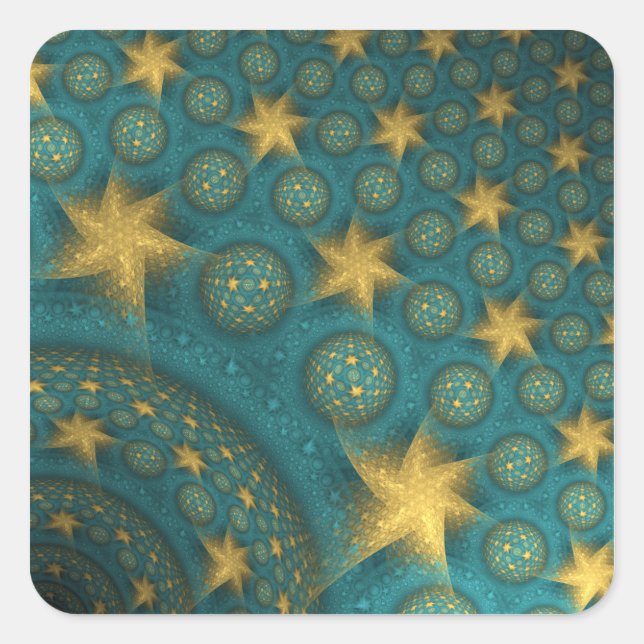 Saint-Rémy-Aufkleber für den neu besuchten Platz Quadratischer Aufkleber (Vorderseite)