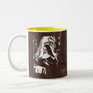 Saint Rita Zweifarbige Tasse