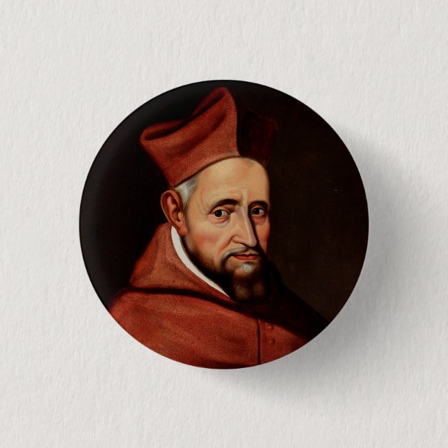 Saint Robert Bellarmin Button (Vorderseite)