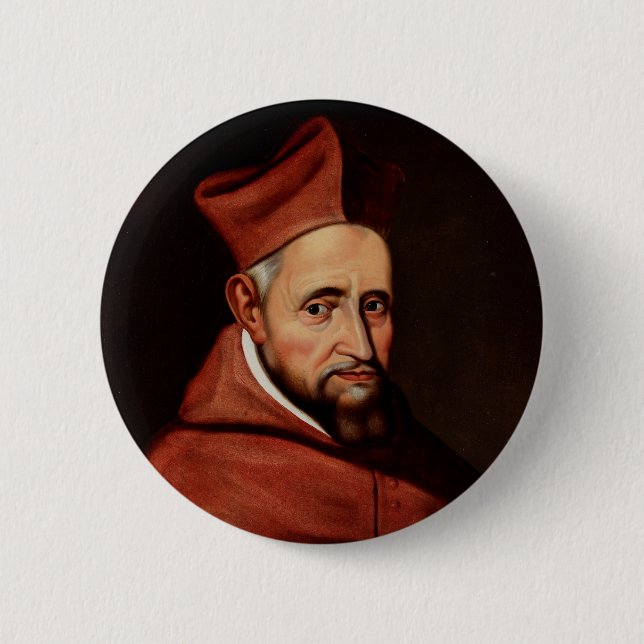 Saint Robert Bellarmin Button (Vorderseite)