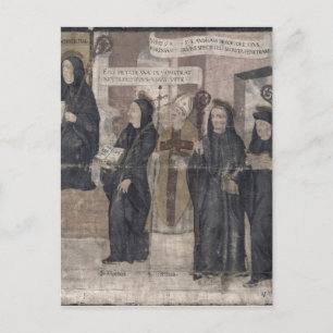 Saint Robert und verschiedene Benediktiner Postkarte