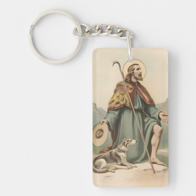 Saint Roch Schlüsselanhänger (Vorderseite)