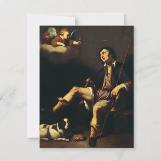 Saint Roch und Angel von Typ François (Vorderseite)