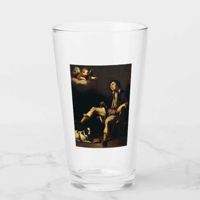 Saint Roch und Angel von Typ François Glas (Vorderseite)