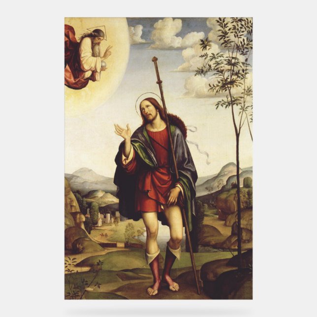 Saint Roch von Francesco Francia Acrylschild (Vorderseite)