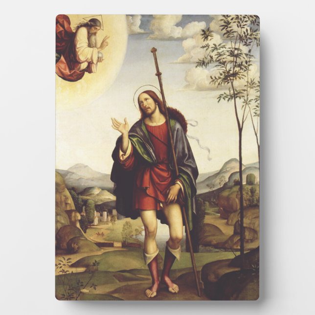Saint Roch von Francesco Francia Fotoplatte (Vorderseite)