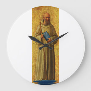Saint Romuald, der Gründer der Camaldolese Große Wanduhr