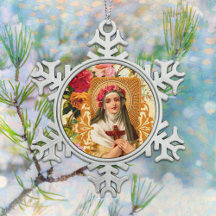 Saint Rose Lima Snowflake