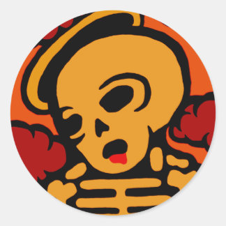 Saint Runder Aufkleber