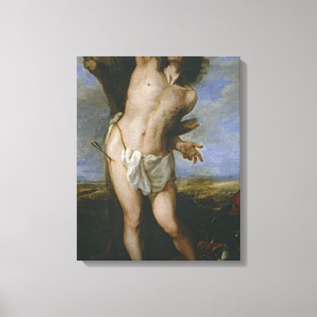 Saint Sebastian Leinwanddruck (Vorderseite)