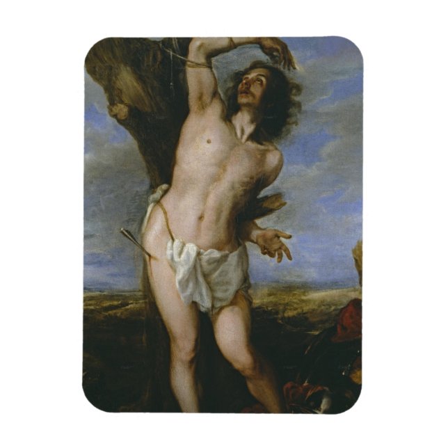 Saint Sebastian Magnet (Vertikal)